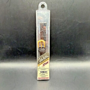 Vintage John Weitz Ladies Watch Band Genuine Leather Black 12mm Used